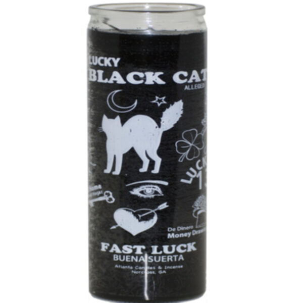 Lucky Black Cat Candle