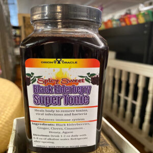 Spicy Sweet Black Elderberry Super Tonic