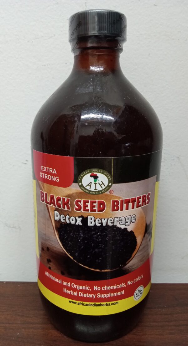 Black Seed Bitters Detox Beverage