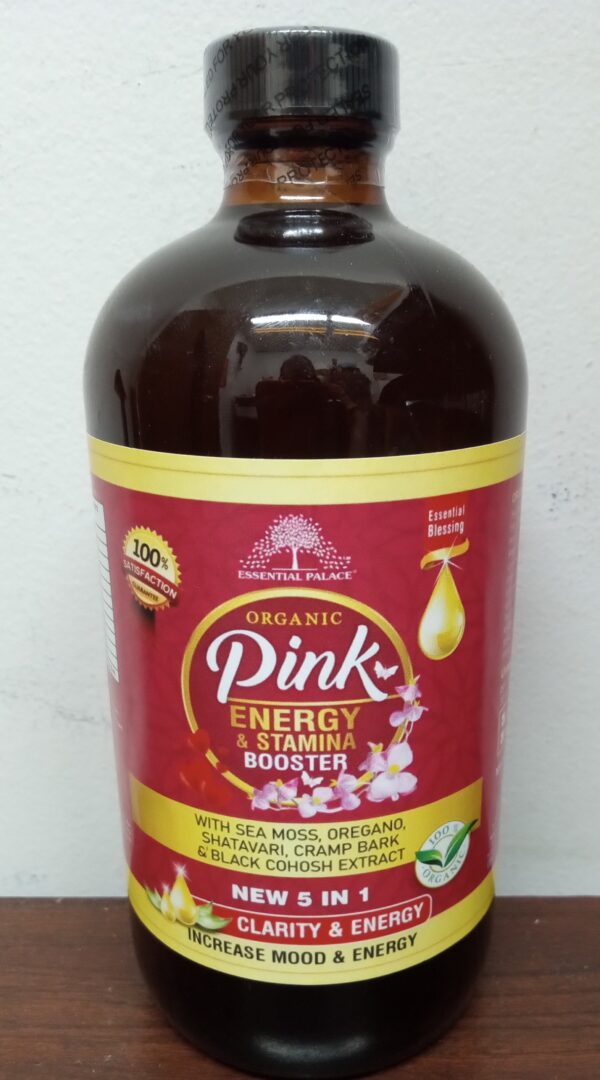 Organic Pink Energy and Stamina Booster