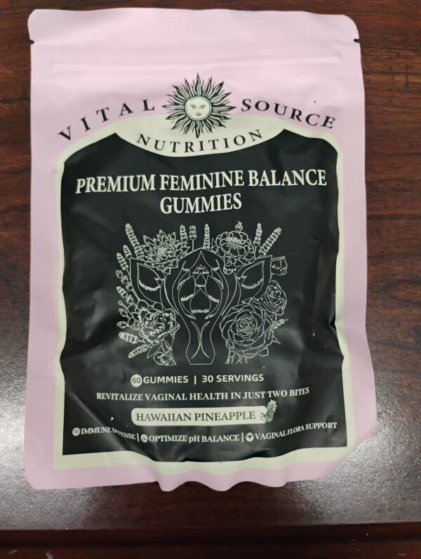 Vital Source Nutrition Premium Feminine Balance Gummies